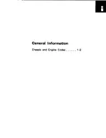 Preview for 2 page of Honda 1985 Prelude 2DR Coupe Service Manual