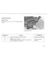 Предварительный просмотр 13 страницы Honda 1985 TRX 125 Owner'S Manual