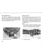 Предварительный просмотр 14 страницы Honda 1985 TRX 125 Owner'S Manual