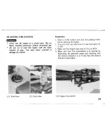 Предварительный просмотр 27 страницы Honda 1985 TRX 125 Owner'S Manual