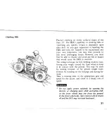 Предварительный просмотр 35 страницы Honda 1985 TRX 125 Owner'S Manual