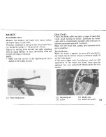 Предварительный просмотр 55 страницы Honda 1985 TRX 125 Owner'S Manual