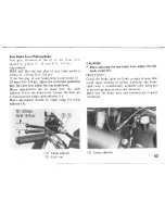 Предварительный просмотр 57 страницы Honda 1985 TRX 125 Owner'S Manual