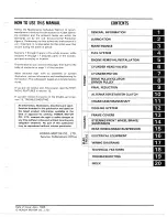 Honda 1986 CH250 Service Manual preview