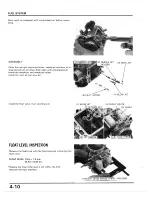 Предварительный просмотр 52 страницы Honda 1986 CH250 Service Manual