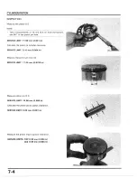 Предварительный просмотр 89 страницы Honda 1986 CH250 Service Manual