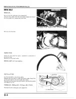 Предварительный просмотр 97 страницы Honda 1986 CH250 Service Manual