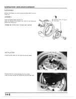 Предварительный просмотр 158 страницы Honda 1986 CH250 Service Manual