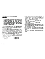 Preview for 8 page of Honda 1986 FOUR TRAX 250 TRX250 Owner'S Manual