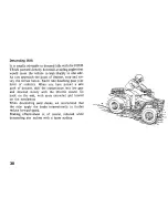 Preview for 41 page of Honda 1986 FOUR TRAX 250 TRX250 Owner'S Manual