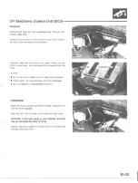 Preview for 93 page of Honda 1986 GoldWing GL1200A Manual