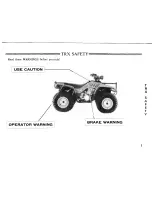 Preview for 6 page of Honda 1986 TRX350 4x4 Owner'S Manual