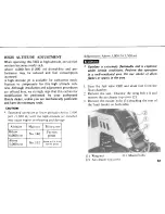 Preview for 66 page of Honda 1986 TRX350 4x4 Owner'S Manual