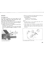 Preview for 70 page of Honda 1986 TRX350 4x4 Owner'S Manual