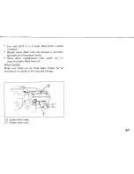 Preview for 72 page of Honda 1986 TRX350 4x4 Owner'S Manual