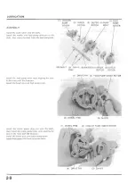 Предварительный просмотр 38 страницы Honda 1986 VFR 750F Shop Manual