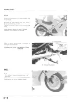 Предварительный просмотр 83 страницы Honda 1986 VFR 750F Shop Manual