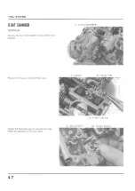 Предварительный просмотр 101 страницы Honda 1986 VFR 750F Shop Manual