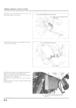 Предварительный просмотр 133 страницы Honda 1986 VFR 750F Shop Manual