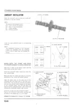 Предварительный просмотр 238 страницы Honda 1986 VFR 750F Shop Manual