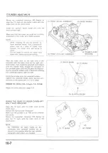 Предварительный просмотр 240 страницы Honda 1986 VFR 750F Shop Manual