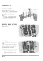 Предварительный просмотр 306 страницы Honda 1986 VFR 750F Shop Manual