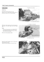 Предварительный просмотр 337 страницы Honda 1986 VFR 750F Shop Manual