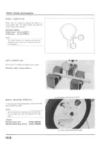 Предварительный просмотр 349 страницы Honda 1986 VFR 750F Shop Manual