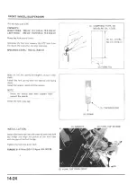 Предварительный просмотр 379 страницы Honda 1986 VFR 750F Shop Manual