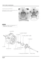 Предварительный просмотр 417 страницы Honda 1986 VFR 750F Shop Manual