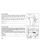 Предварительный просмотр 192 страницы Honda 1986 VRF750F Owner'S Manual