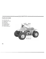 Preview for 17 page of Honda 1987 FOURTRAX70 Owner'S Manual