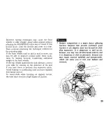 Preview for 40 page of Honda 1987 FOURTRAX70 Owner'S Manual