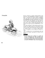 Preview for 41 page of Honda 1987 FOURTRAX70 Owner'S Manual