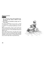 Preview for 45 page of Honda 1987 FOURTRAX70 Owner'S Manual