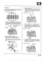 Предварительный просмотр 55 страницы Honda 1988 Civic Coupe CRX Shop Manual