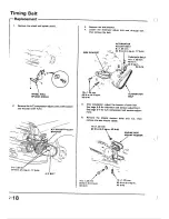 Предварительный просмотр 64 страницы Honda 1988 Civic Coupe CRX Shop Manual