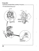 Предварительный просмотр 66 страницы Honda 1988 Civic Coupe CRX Shop Manual