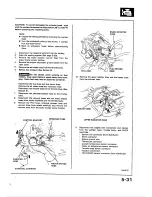 Предварительный просмотр 77 страницы Honda 1988 Civic Coupe CRX Shop Manual