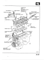 Предварительный просмотр 83 страницы Honda 1988 Civic Coupe CRX Shop Manual