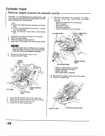 Предварительный просмотр 84 страницы Honda 1988 Civic Coupe CRX Shop Manual