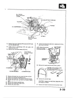 Предварительный просмотр 85 страницы Honda 1988 Civic Coupe CRX Shop Manual