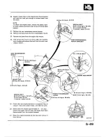 Предварительный просмотр 95 страницы Honda 1988 Civic Coupe CRX Shop Manual