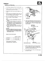 Предварительный просмотр 104 страницы Honda 1988 Civic Coupe CRX Shop Manual