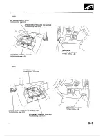 Предварительный просмотр 112 страницы Honda 1988 Civic Coupe CRX Shop Manual