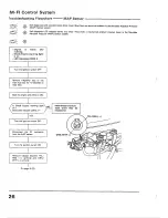 Предварительный просмотр 133 страницы Honda 1988 Civic Coupe CRX Shop Manual