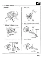 Предварительный просмотр 165 страницы Honda 1988 Civic Coupe CRX Shop Manual