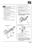 Предварительный просмотр 183 страницы Honda 1988 Civic Coupe CRX Shop Manual