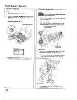 Предварительный просмотр 184 страницы Honda 1988 Civic Coupe CRX Shop Manual