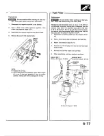 Предварительный просмотр 185 страницы Honda 1988 Civic Coupe CRX Shop Manual